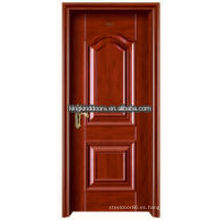 Mejor venta puerta interior madera acero King-06(K) para el diseño de la puerta Interior de 1 mejor marca de fábrica China